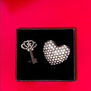 Heart and Key Pins